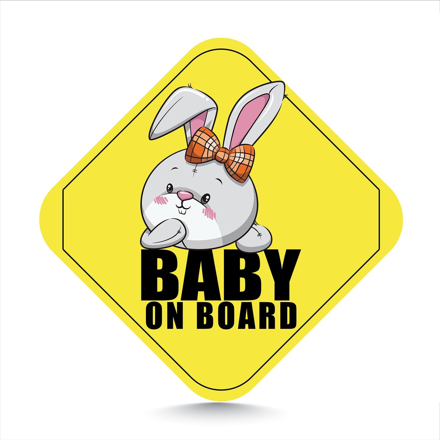 Cuddly Cutie Bunny On Board