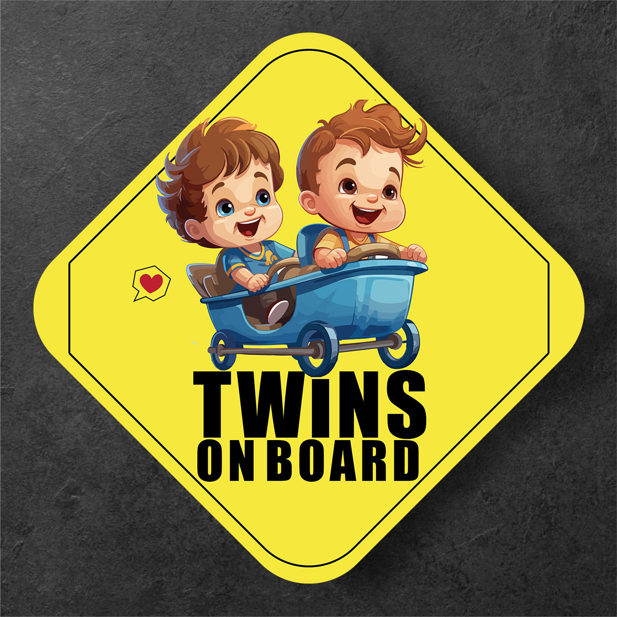 Twin Baby On Board
