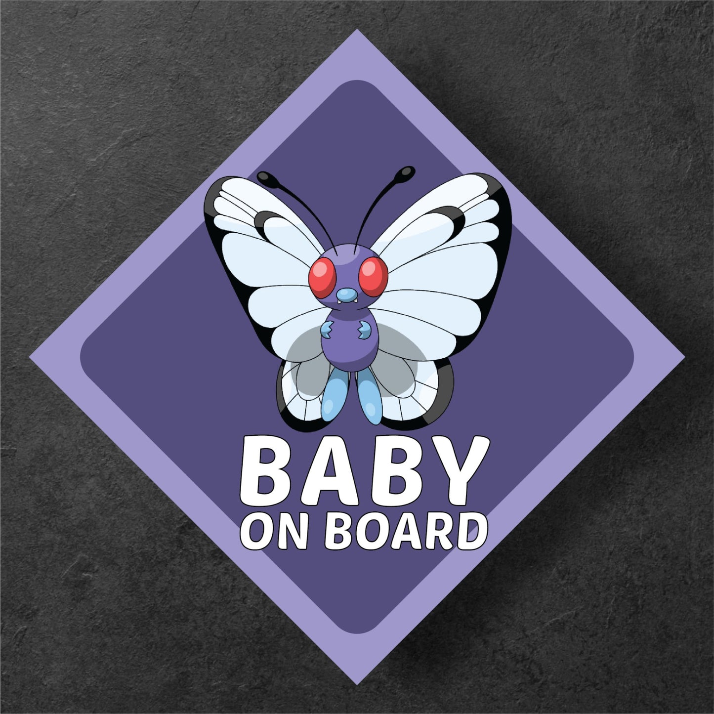 Butterfree Pokemon Baby On Board