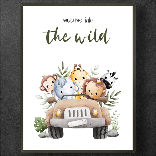 Welcome into the Wild Poster