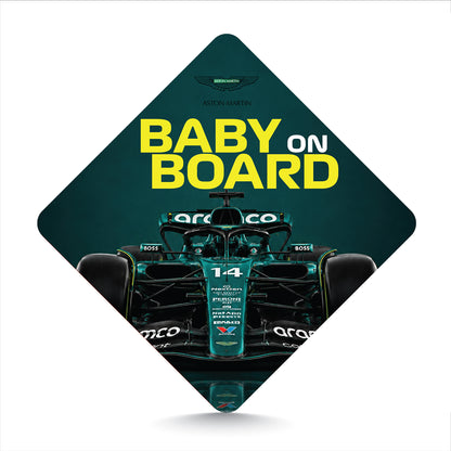Aston Martin F1 Racing Car - Baby On Board