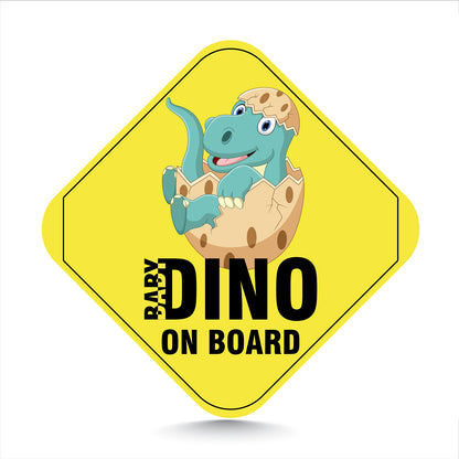 Baby Dino on Board Sign