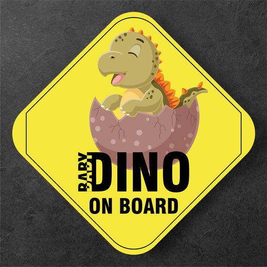 Tiny Dino Rider Baby on Board