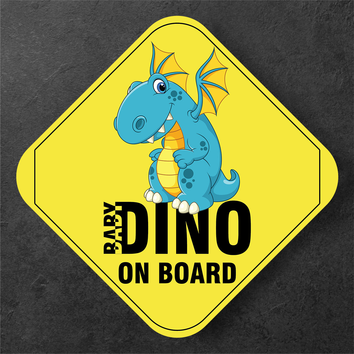 Dino Delight on Board Sign