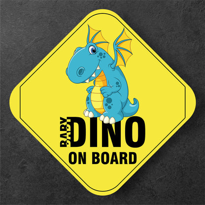 Dino Delight on Board Sign