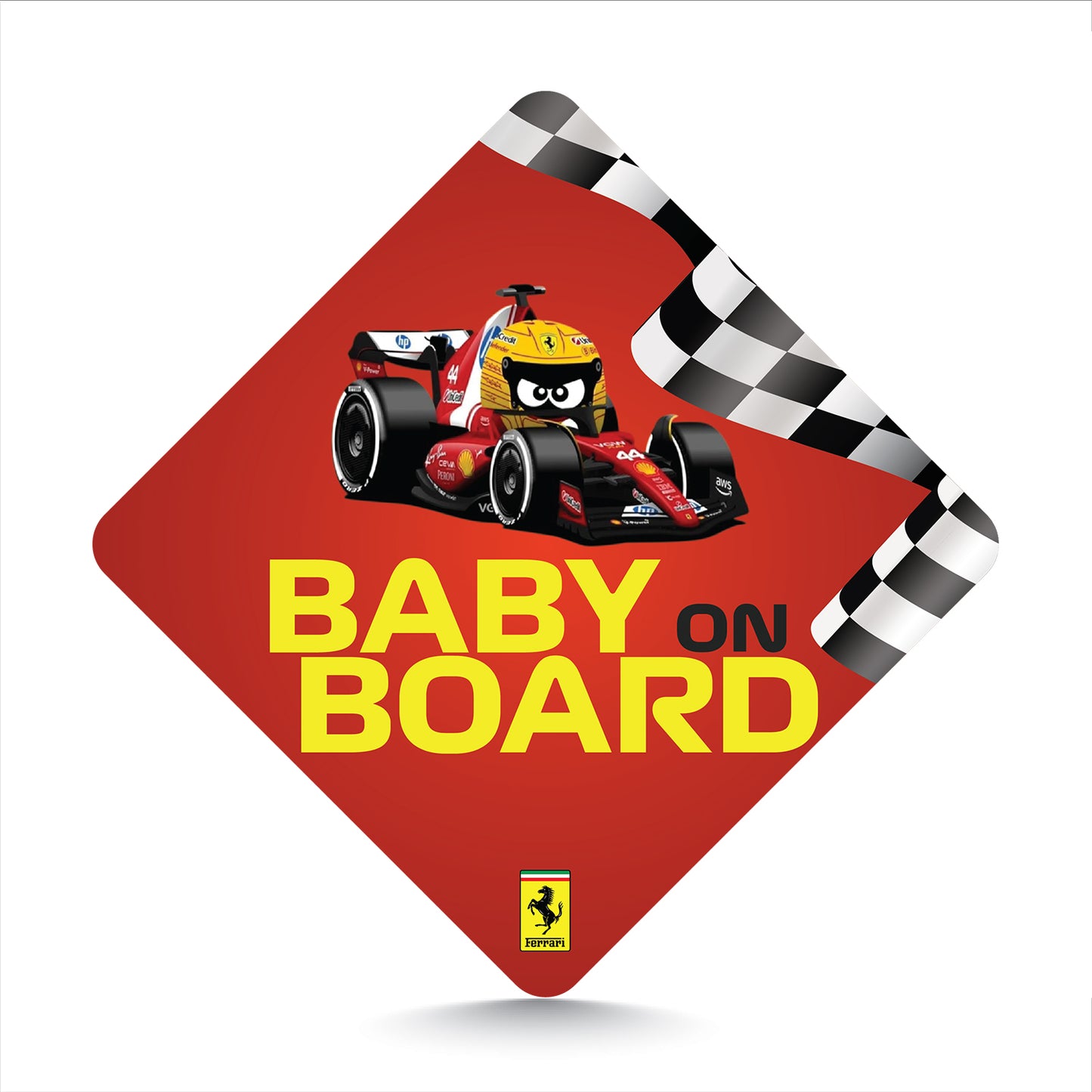 Scuderia Ferrari Drive Car - Baby On Board