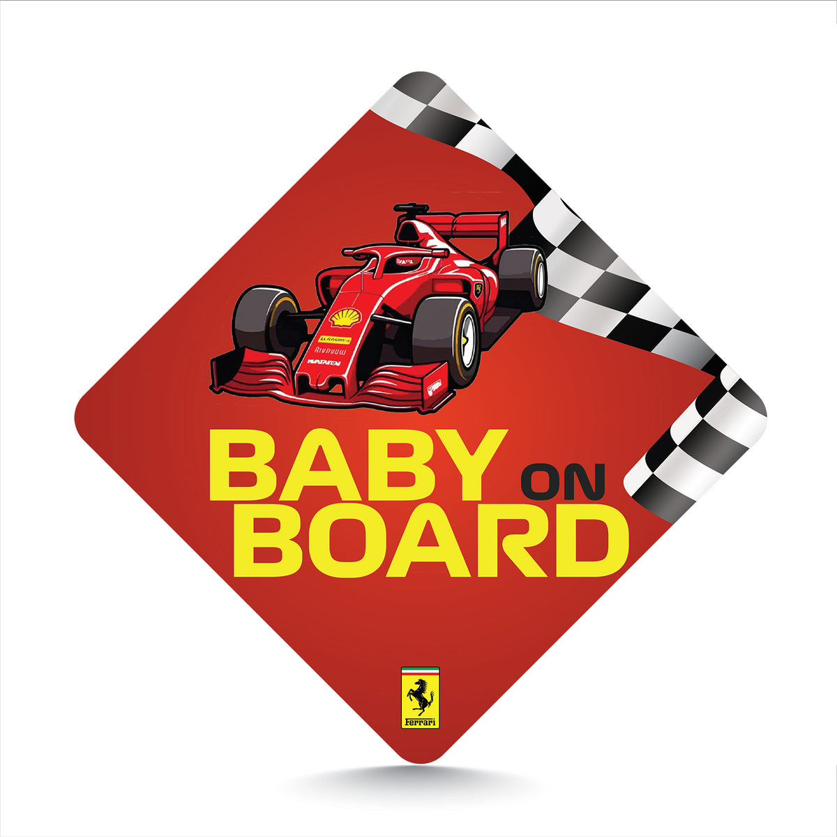 Scuderia Ferrari F1 Car - Baby On Board