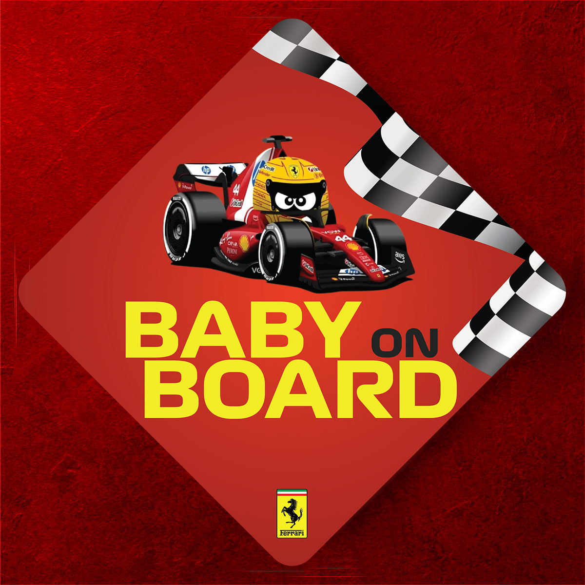 Scuderia Ferrari Drive Car - Baby On Board