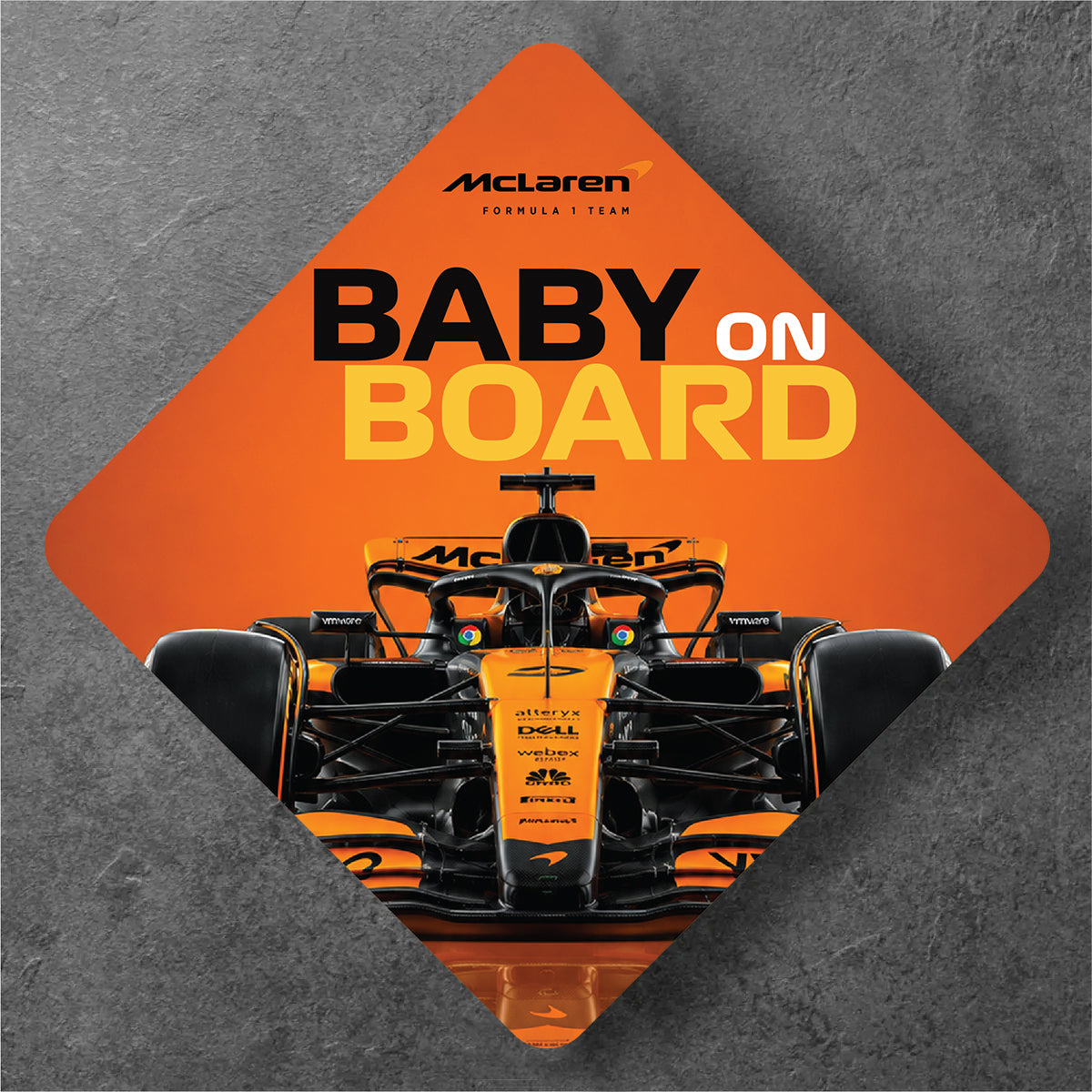 McLaren F1 Racing Car - Baby On Board