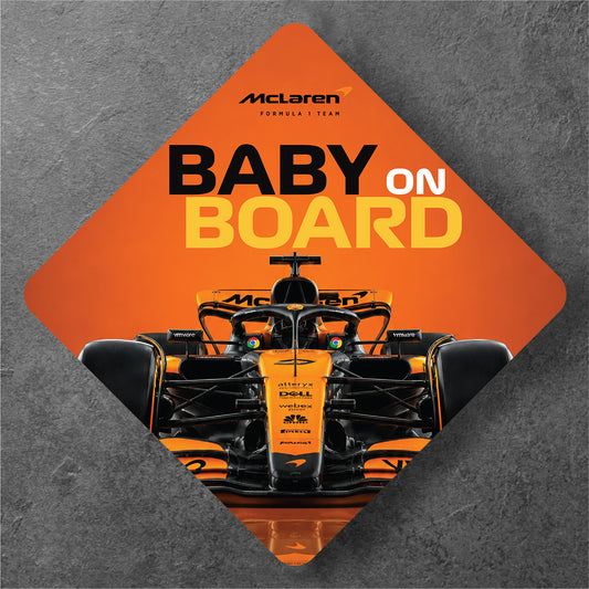 McLaren F1 Racing Car - Baby On Board