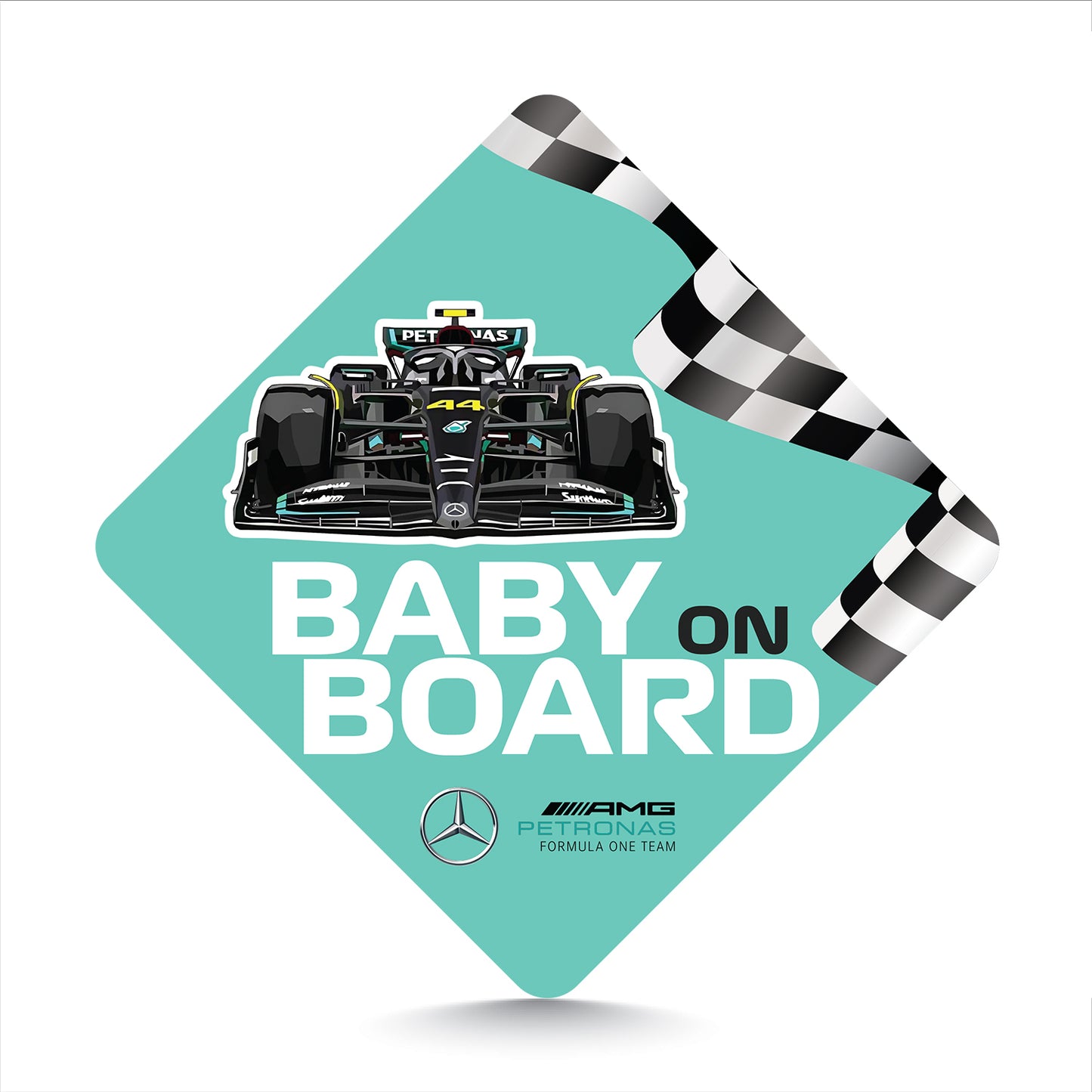 Mercedes-AMG PETRONAS-Car - Baby On Board