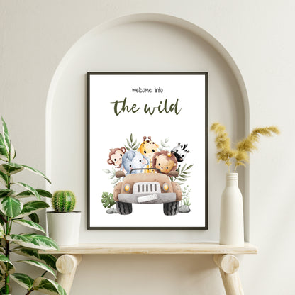 Welcome into the Wild Poster