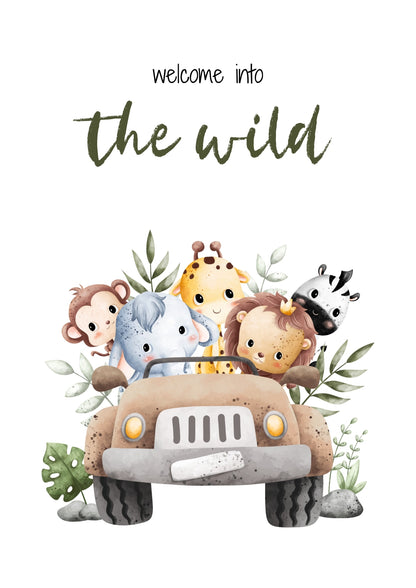 Welcome into the Wild Poster