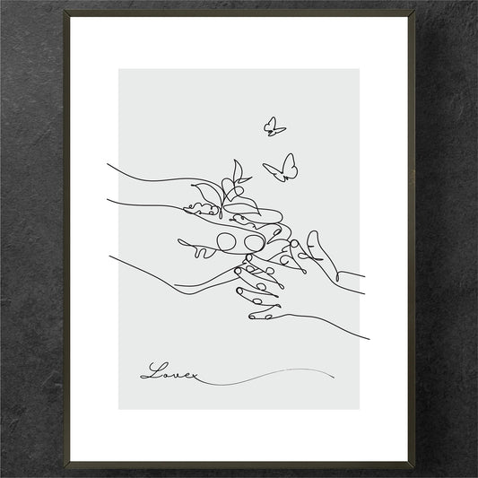 Nurturing Love - Symbol of Growth Poster