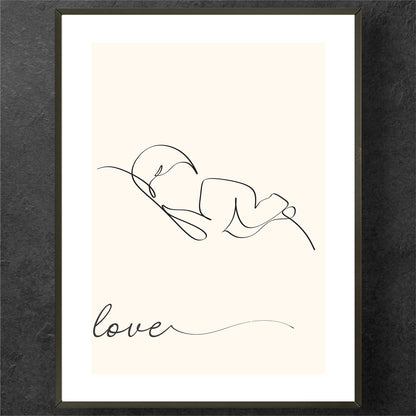 Love in a Single Line - Poster