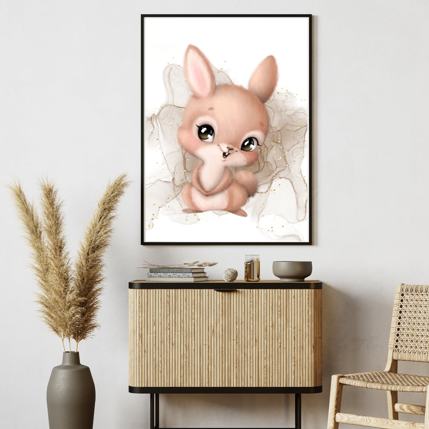 Sweet as Can Be - Bunny Artwork Poster