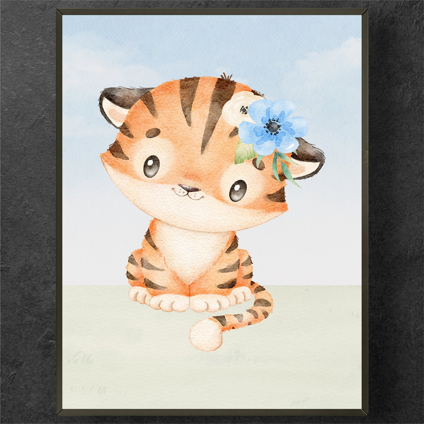 Adorable Tiger Cub Poster