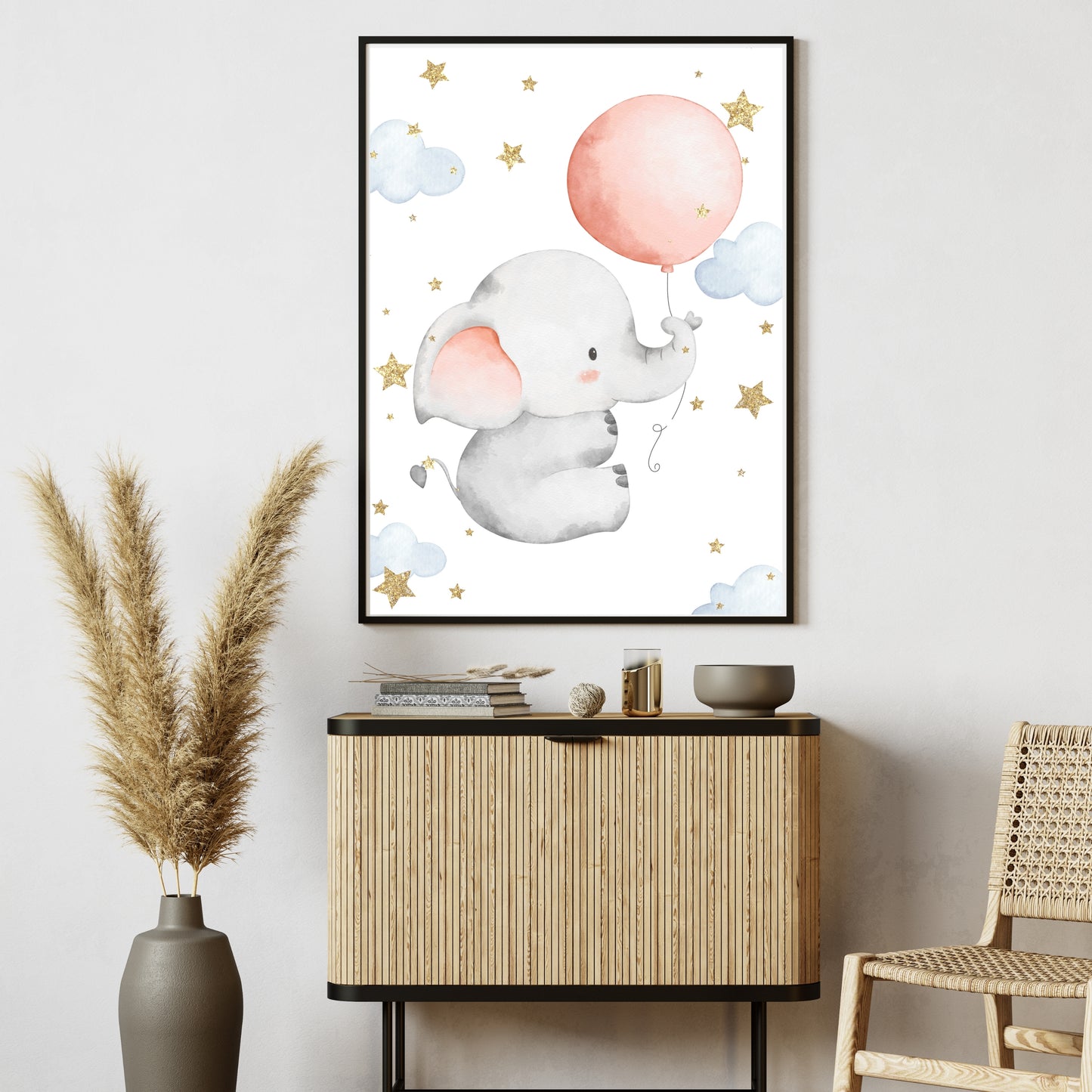 Dreamy Elephant Adventure Poster