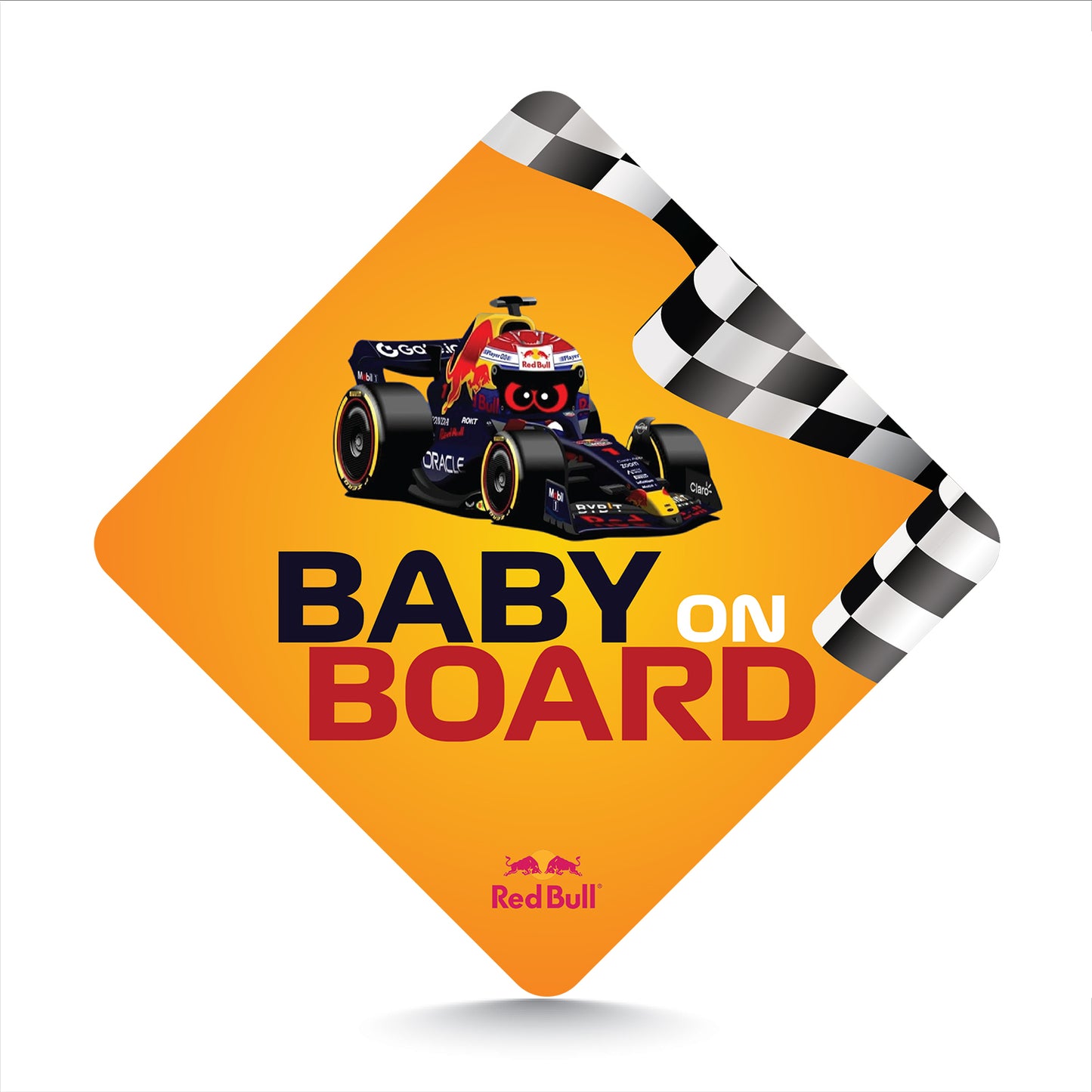 Oracle Red Bull F1 Racing Car - Baby On Board