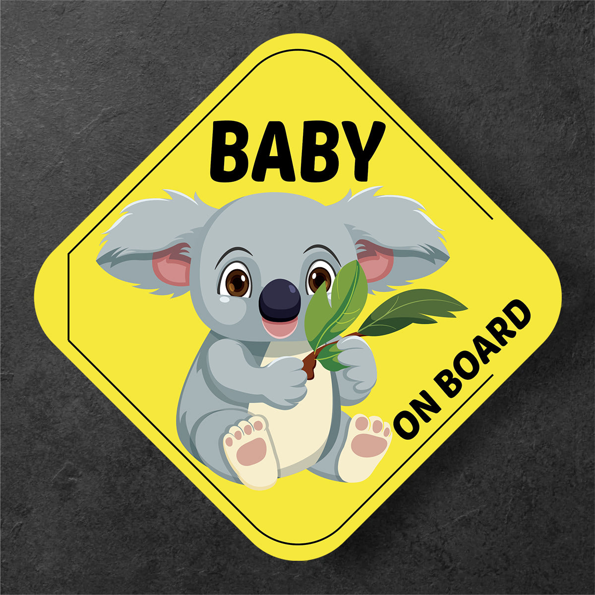 Adorable Koala - Baby on Board