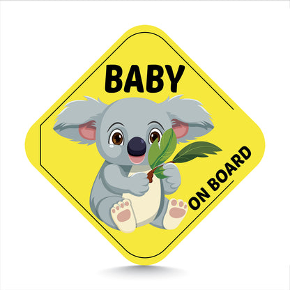 Adorable Koala - Baby on Board