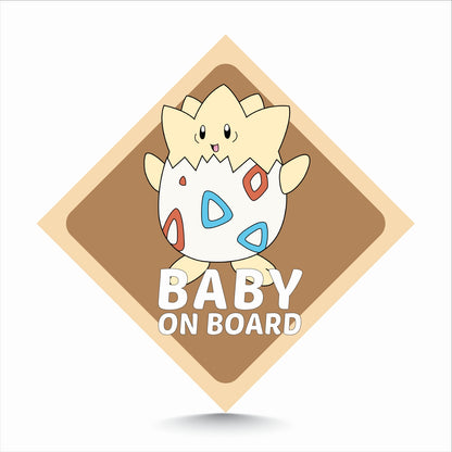 Togepi Pokemon Baby On Board