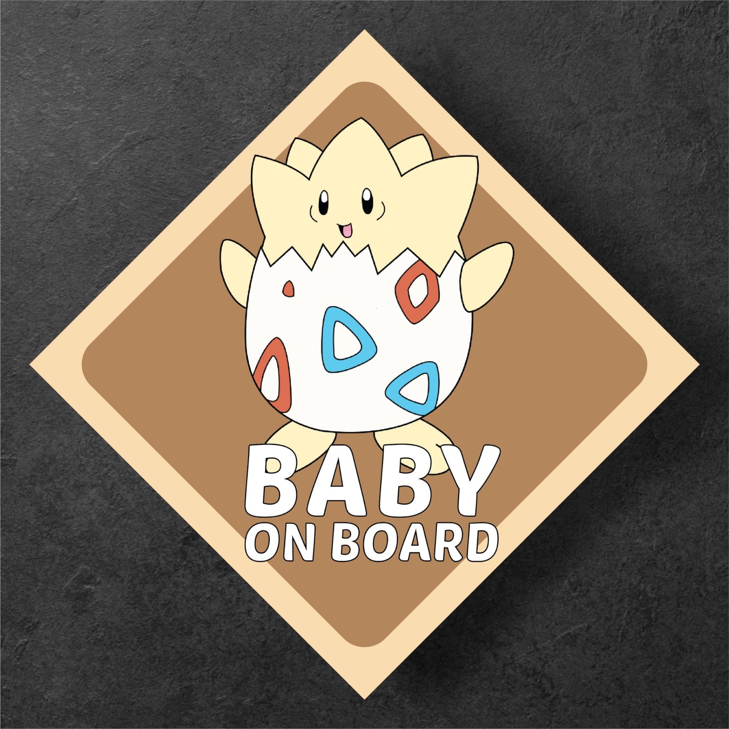 Togepi Pokemon Baby On Board