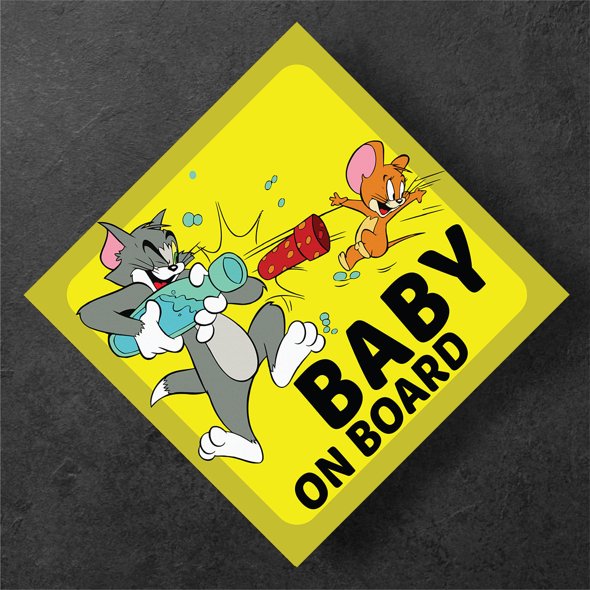 Fun Tom & Jerry Baby On Board