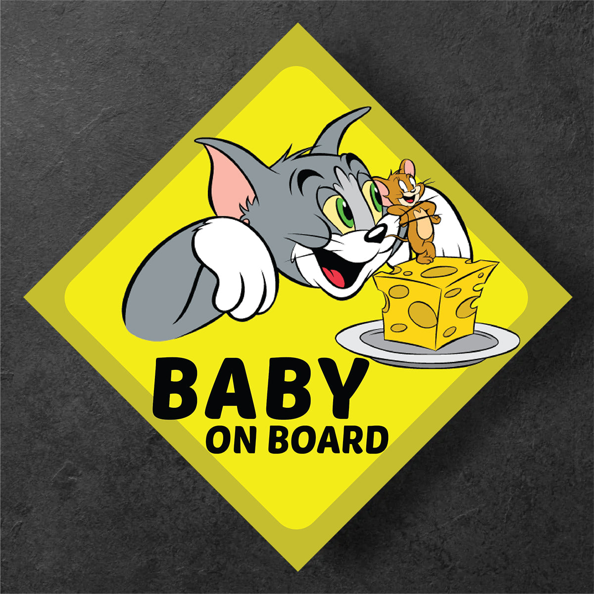 Tom & Cheese Jerry Baby On Board