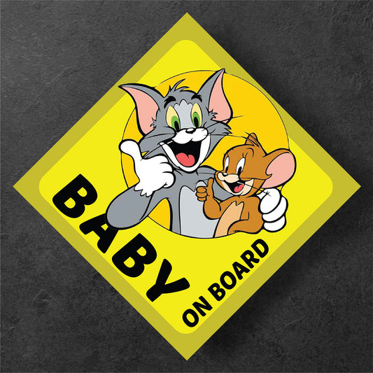 Tom & Jerry Baby On Board