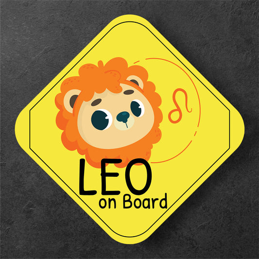 Leo Lion Baby On Board